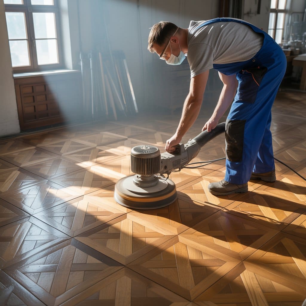 mantenimiento de suelo de parquet